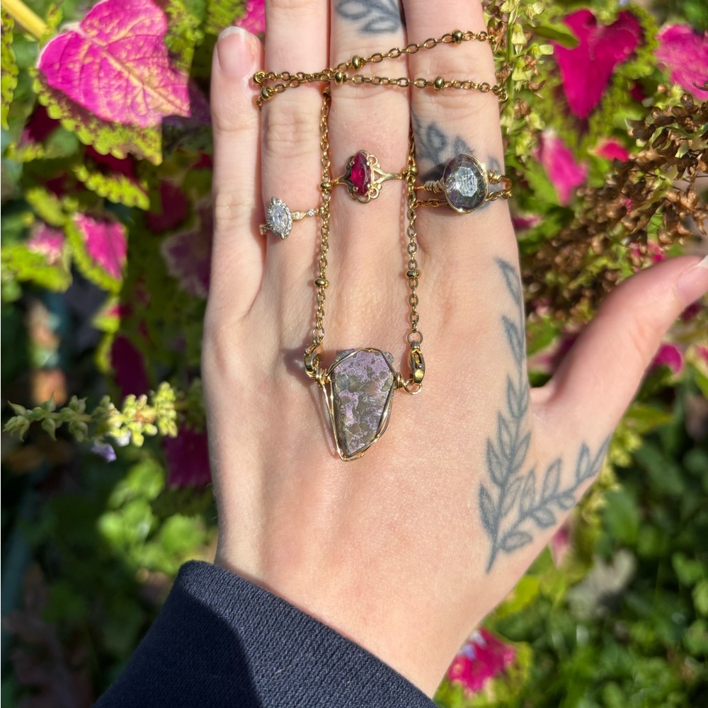 Charolite Interchangeable Necklace - image 2